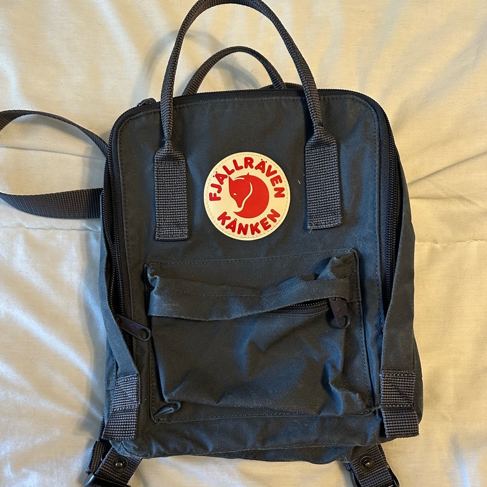 Mini Gray Backpack - image 1